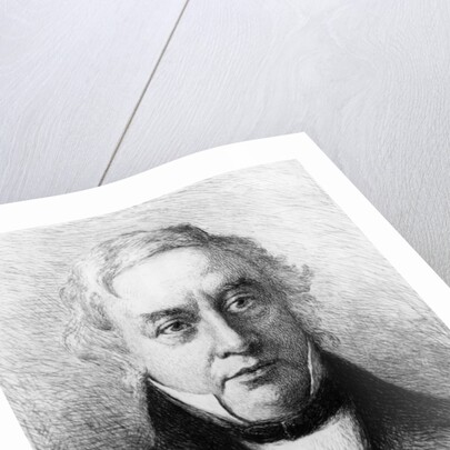 Thomas Love Peacock, drawn and etched by W.H.W Bicknell, 1910 by Henry (after) Wallis