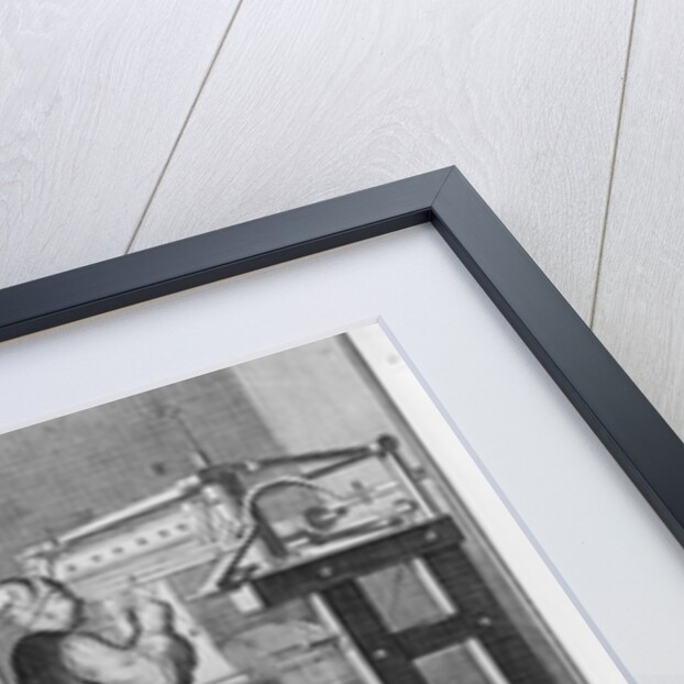 The Art of Stocking-Frame-Work-Knitting, engraved for the 'Universal Magazine' 1750 by English School