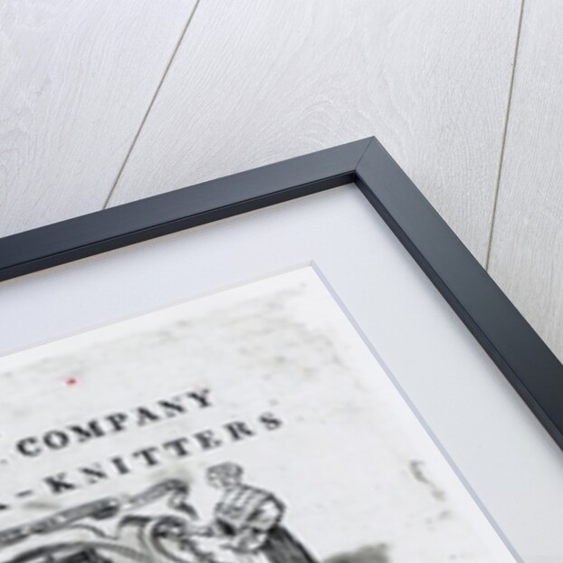 To the Worshipful Company of Frame-Work-Knitters by English School