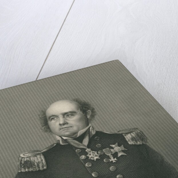 Sir John Franklin engraved by D.J. Pound from a photograph by John Jabez Edwin Paisley (after) Mayall