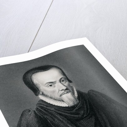 Richard Hooker by Wenceslaus (after) Hollar
