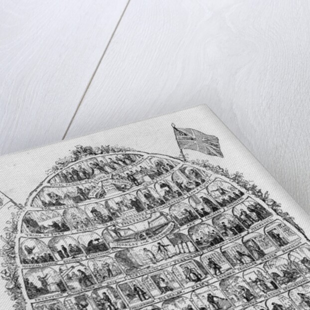 The British Beehive, 1867 by George Cruikshank