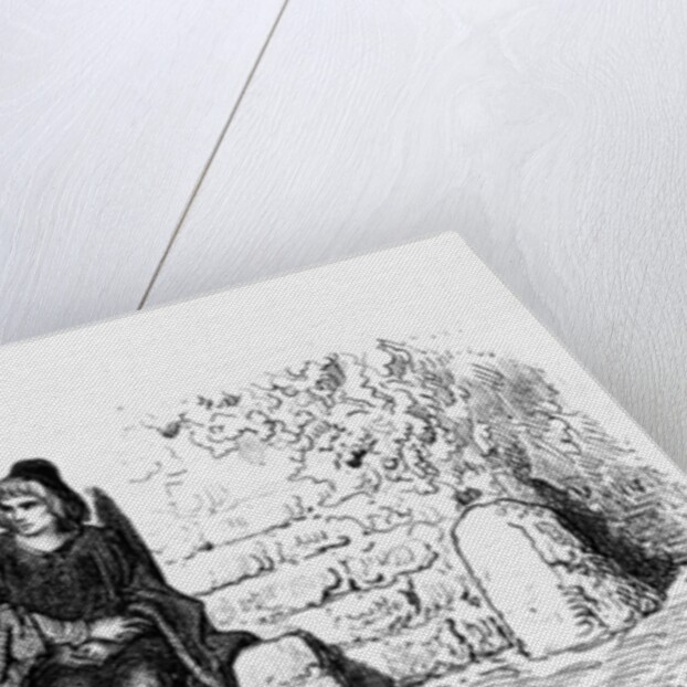 The Ancient Mariner with the Wedding Guest by Gustave Dore