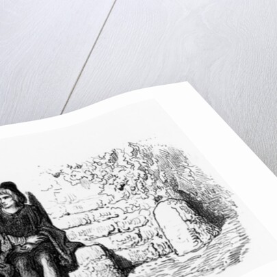 The Ancient Mariner with the Wedding Guest by Gustave Dore