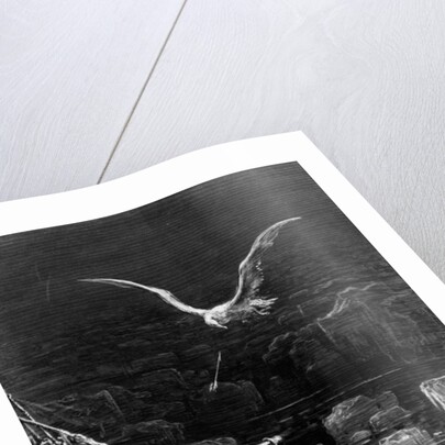 The albatross is shot by the Mariner by Gustave Dore