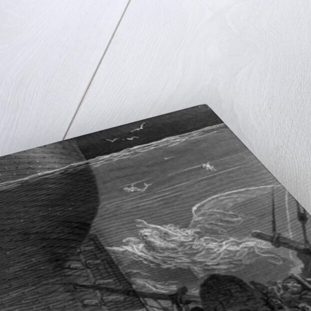 The Spirit that had followed the ship from the Antartic by Gustave Dore