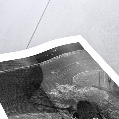 The Spirit that had followed the ship from the Antartic by Gustave Dore