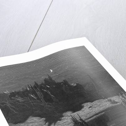 The first vision of his native country by the Mariner, freed from his trance and woken from sleep by Gustave Dore