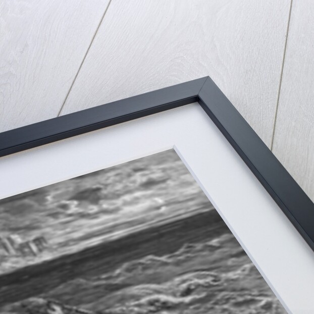 The ship sinks but the Mariner is rescued by the Pilot and Hermit by Gustave Dore