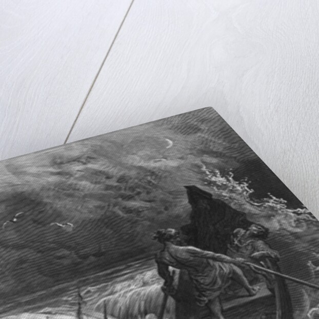 The Pilot faints by Gustave Dore