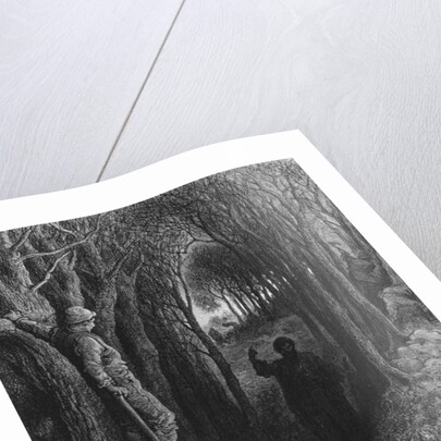 The Mariner has been condemned to travel unceasingly from country to country by Gustave Dore