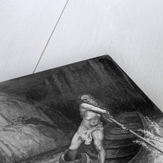 Charon, the Ferryman of Hell by Gustave (after) Dore