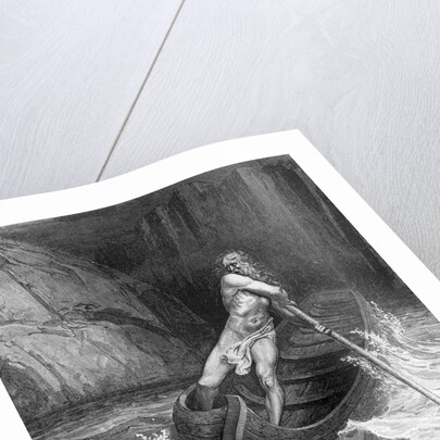 Charon, the Ferryman of Hell by Gustave (after) Dore