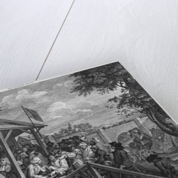 The Polling, 1758 by William Hogarth