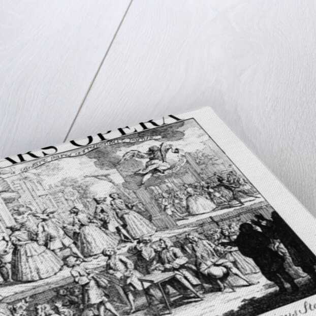 The Beggar's Opera Burlesqued, 1728 by William (after) Hogarth