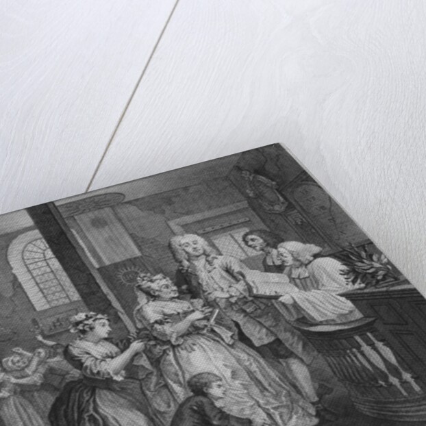 Scene V: The Rake marrying an Old Woman, 1735 by William Hogarth