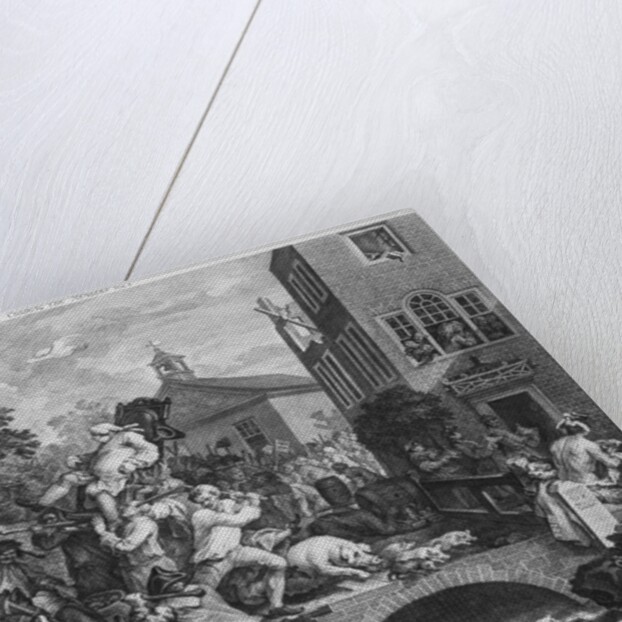 Chairing the Member, 1758 by William Hogarth