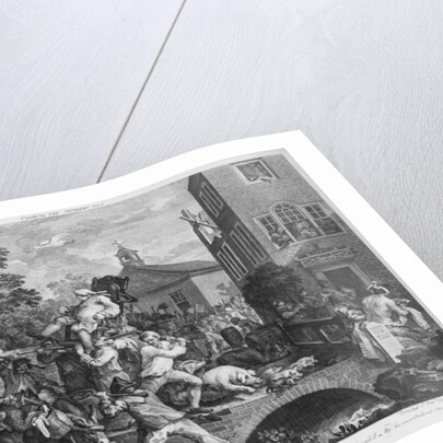 Chairing the Member, 1758 by William Hogarth