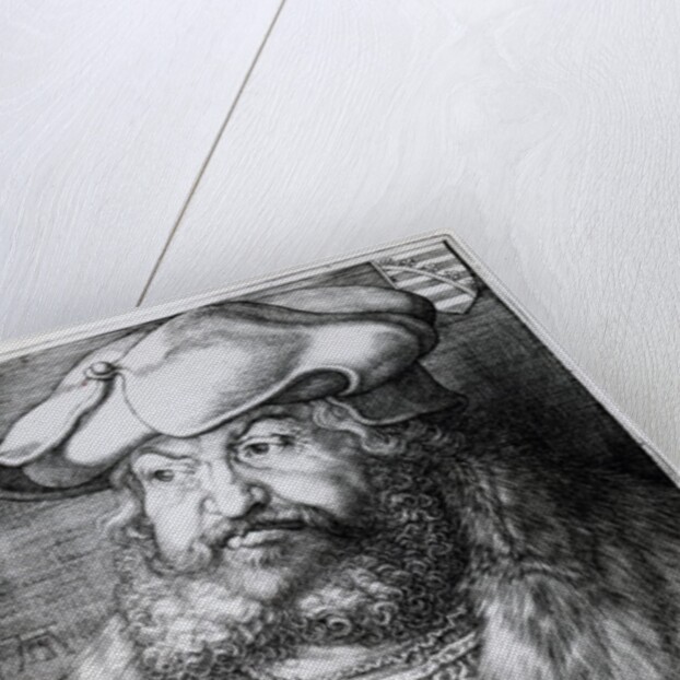 Friedrich III, Elector of Saxony, engraved by Albrecht Durer, 1524 by Lucas the Elder (after) Cranach