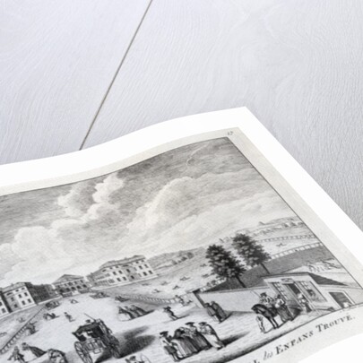 A View of the Foundling Hospital by Louis Philippe Boitard