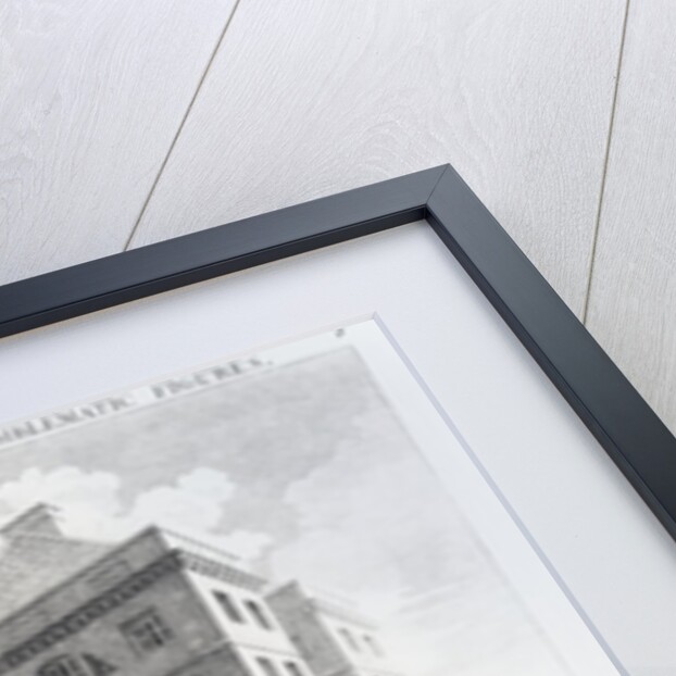 A perspective view of the Foundling Hospital, engraved by Edward Rooker, 1749 by Samuel (after) Wale