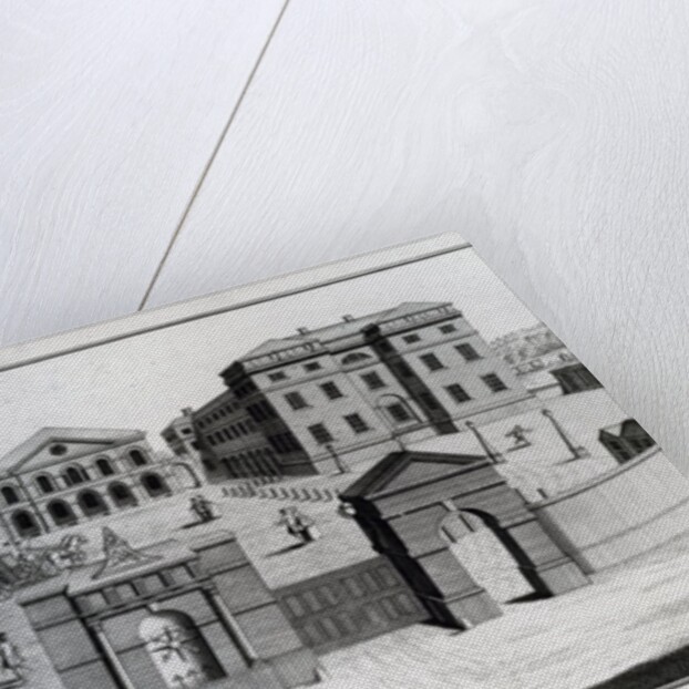 A View of the Foundling Hospital, 1756 by Benjamin Cole