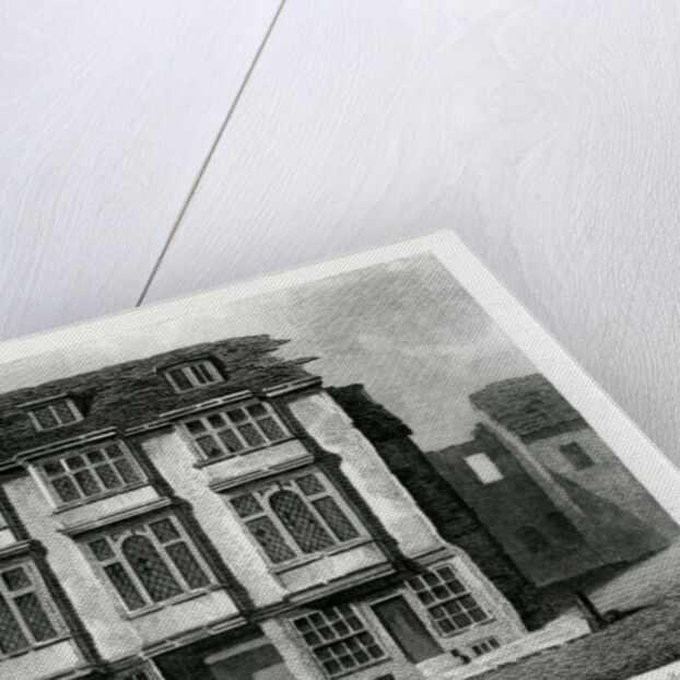 A South View of the Falcon Tavern, on the Bankside, Southwark, engraved by William Wise, 1811 by Frederick (after) Nash