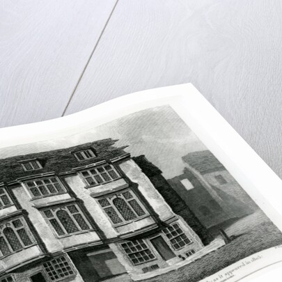 A South View of the Falcon Tavern, on the Bankside, Southwark, engraved by William Wise, 1811 by Frederick (after) Nash