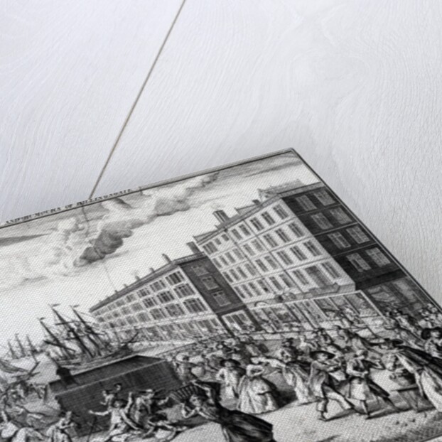 The View and Humours of Billingsgate, 1736 by Arnold van Haecken