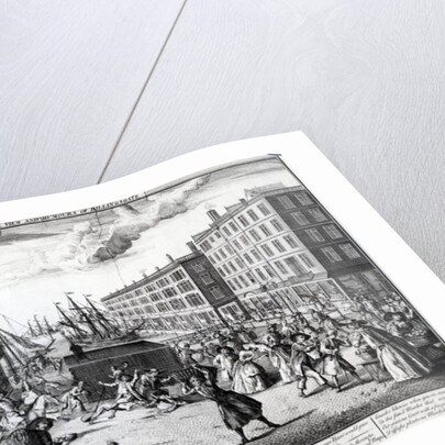 The View and Humours of Billingsgate, 1736 by Arnold van Haecken