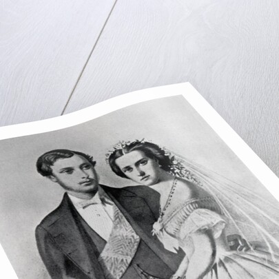 King Edward and Queen Alexandra at the time of their marriage by English School