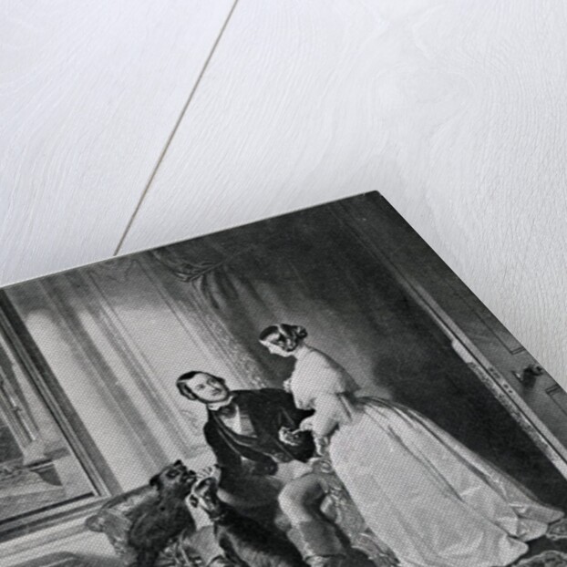 Windsor Castle in modern times by Edwin (after) Landseer