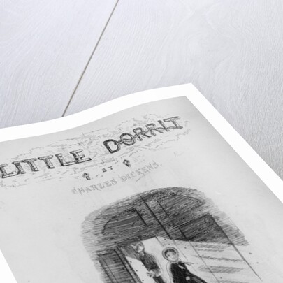 Frontispiece to 'Little Dorrit' by Charles Dickens, 1857 by Hablot Knight Browne