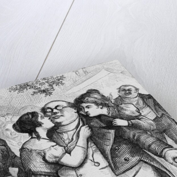 It was a pleasant thing to see Mr. Pickwick in the centre of the group by English School