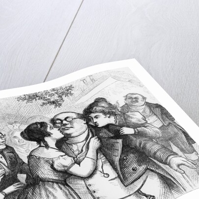 It was a pleasant thing to see Mr. Pickwick in the centre of the group by English School