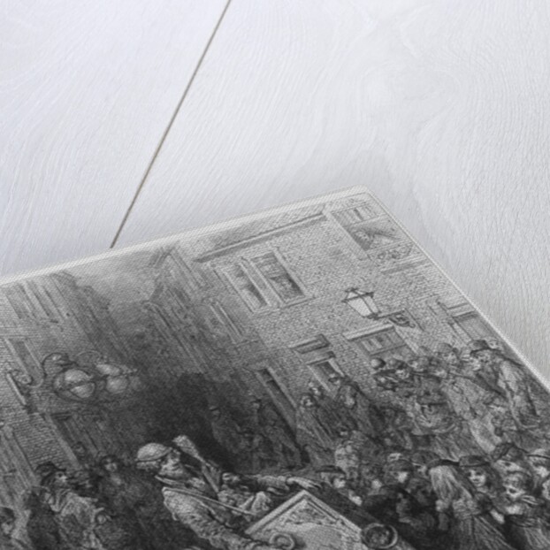 The Organ in the Court by Gustave Dore