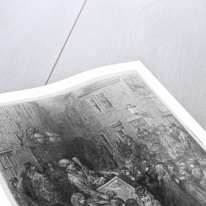 The Organ in the Court by Gustave Dore