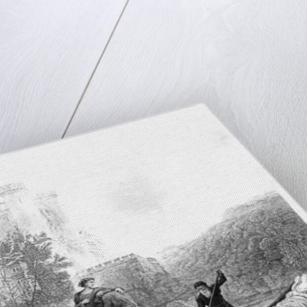 Lancelot looks upon the body of the Lady Elaine by Gustave Dore