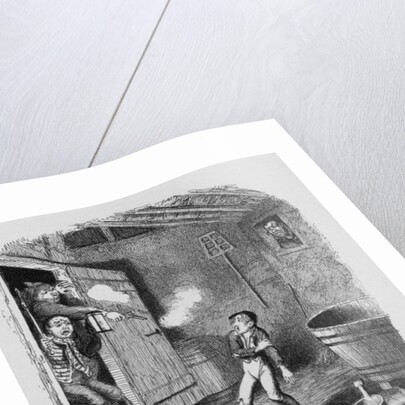 The Burglary by George Cruikshank