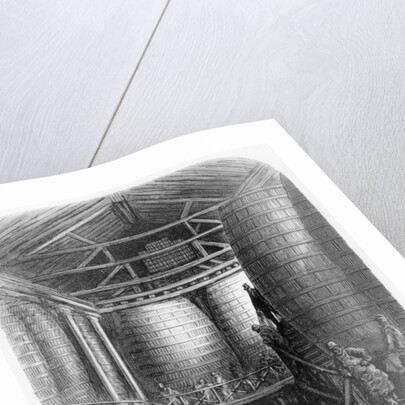Large barrels in a brewery by Gustave Dore