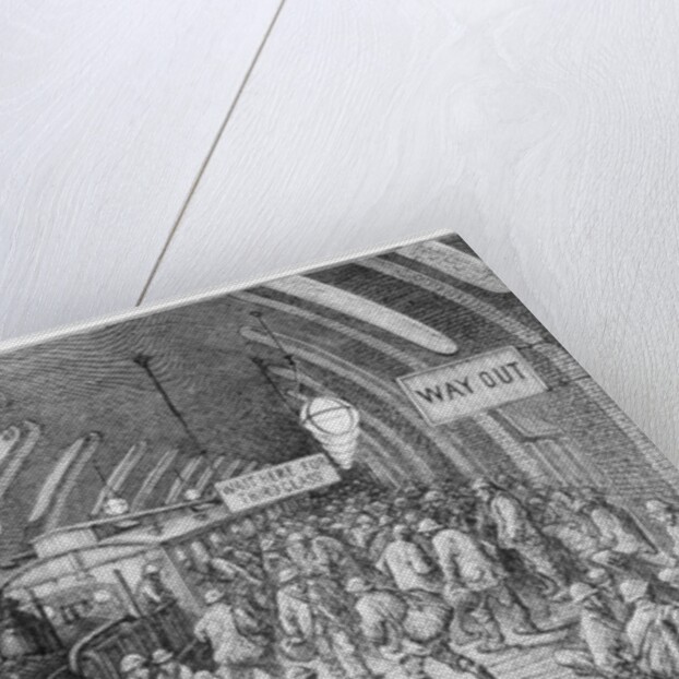 The workmen's train, 1872 by Gustave Dore