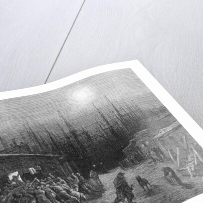 The Docks Night Scene by Gustave (after) Dore