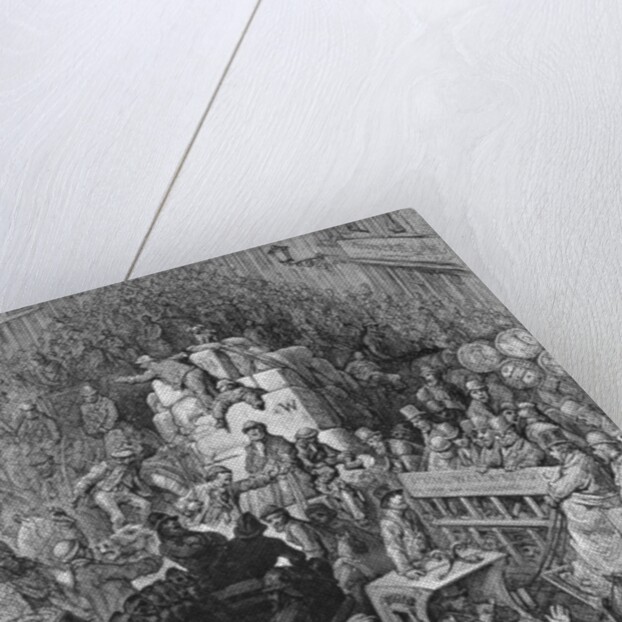 A City Thoroughfare by Gustave (after) Dore