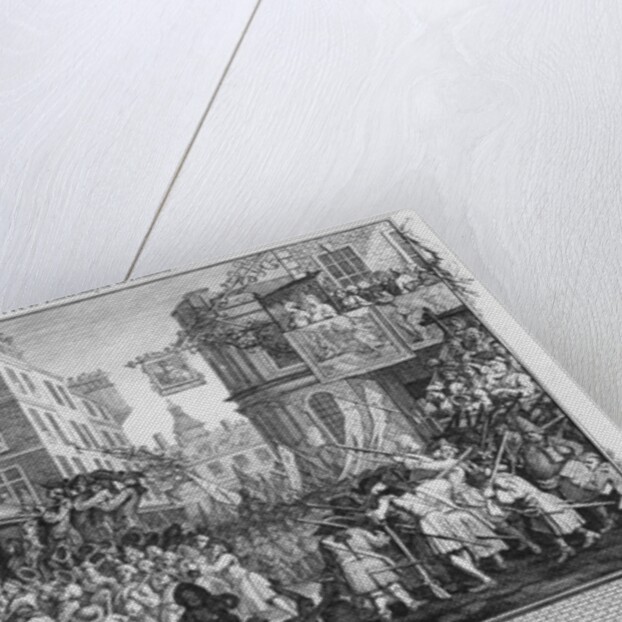 he Industrious 'Prentice Lord Mayor of Londo by William Hogarth