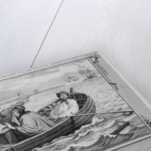 he Idle 'Prentice Turned Away and Sent to Se by William Hogarth