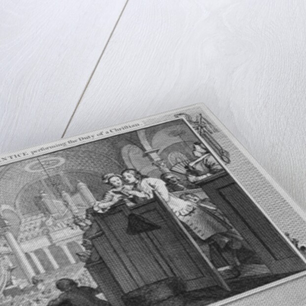 The Industrious 'Prentice Performing the Duty of a Christian by William Hogarth