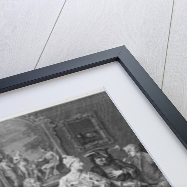 Scene II: The Rake's Levee, 1735 by William Hogarth