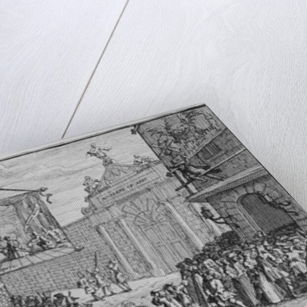 Masquerades and Operas, Burlington Gate, 1724 by William Hogarth