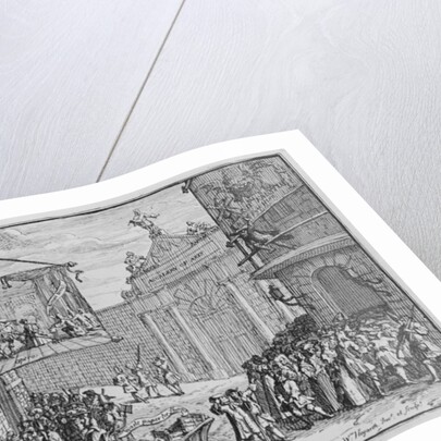 Masquerades and Operas, Burlington Gate, 1724 by William Hogarth