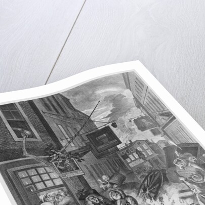 Times of the Day, Night, 1738 by William Hogarth